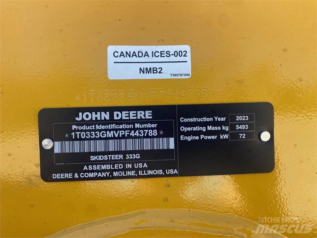 John Deere 333G Kompaktlaadurid