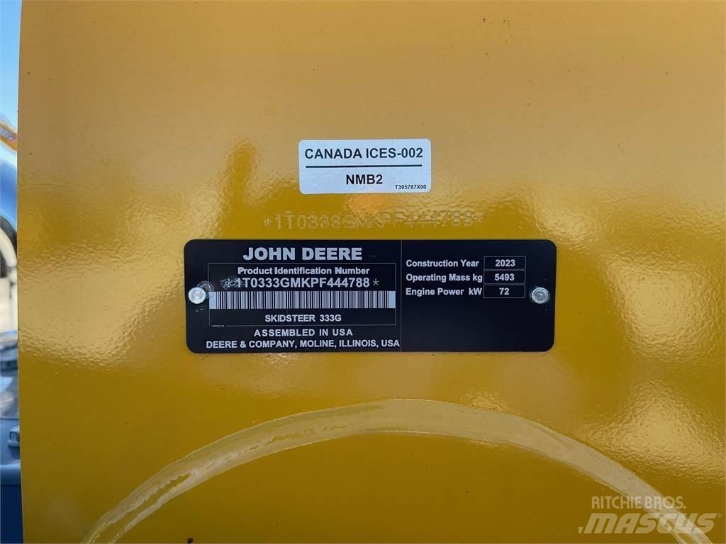 John Deere 333G Kompaktlaadurid