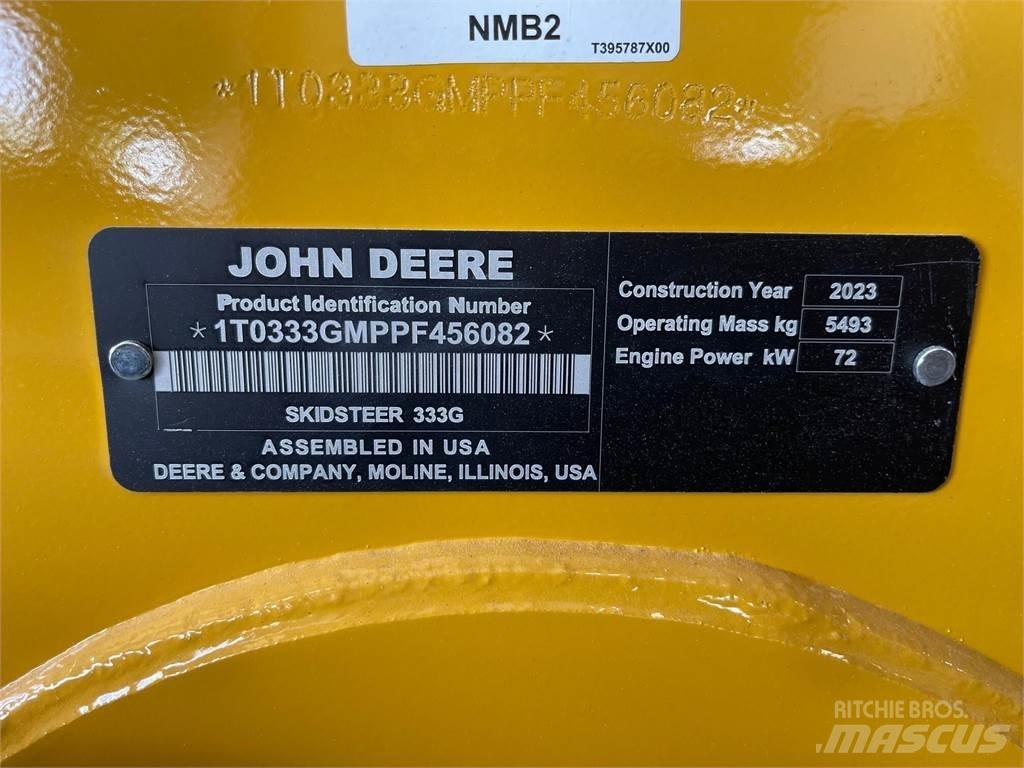 John Deere 333G Kompaktlaadurid