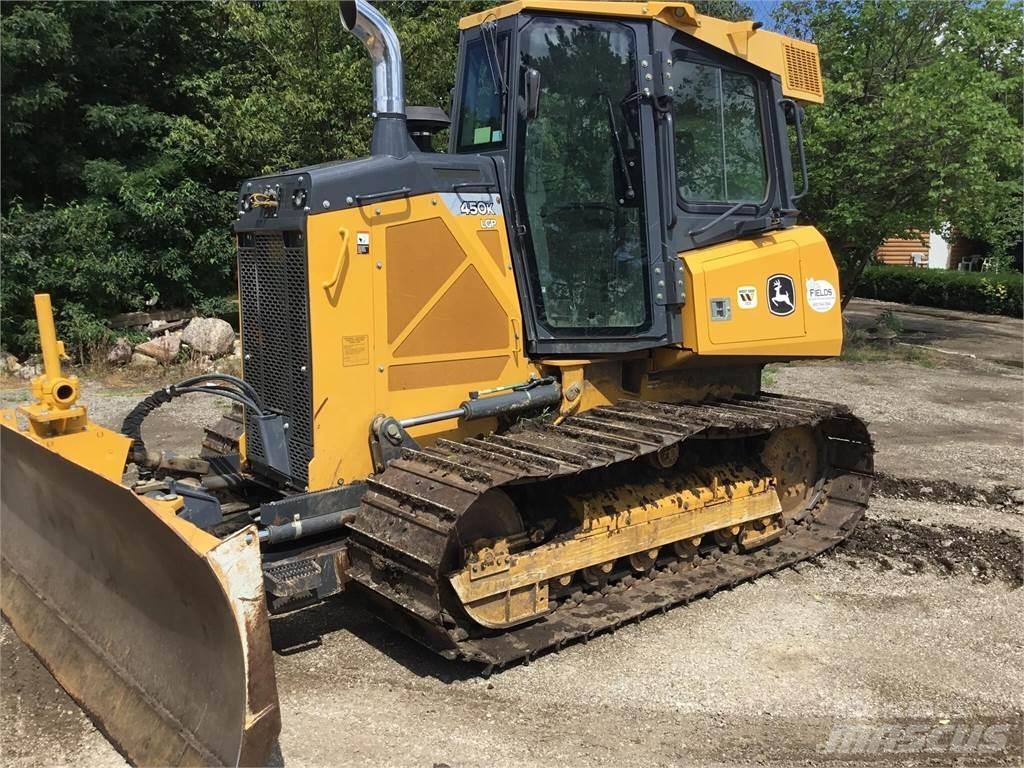 John Deere 450K Buldooserid