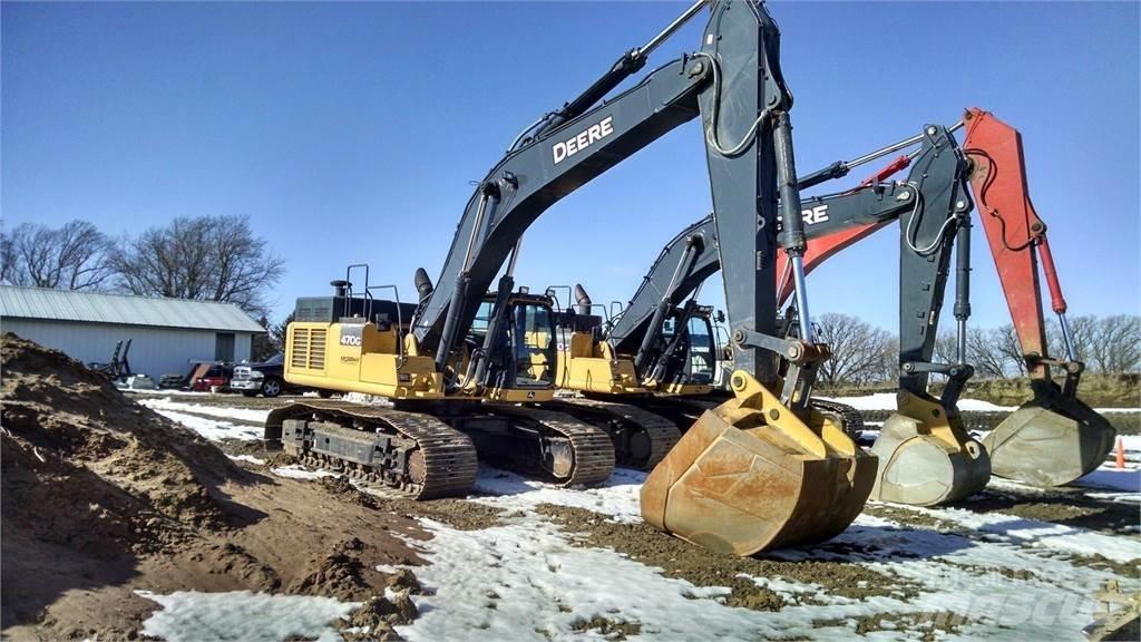 John Deere 470G LC Roomikekskavaatorid