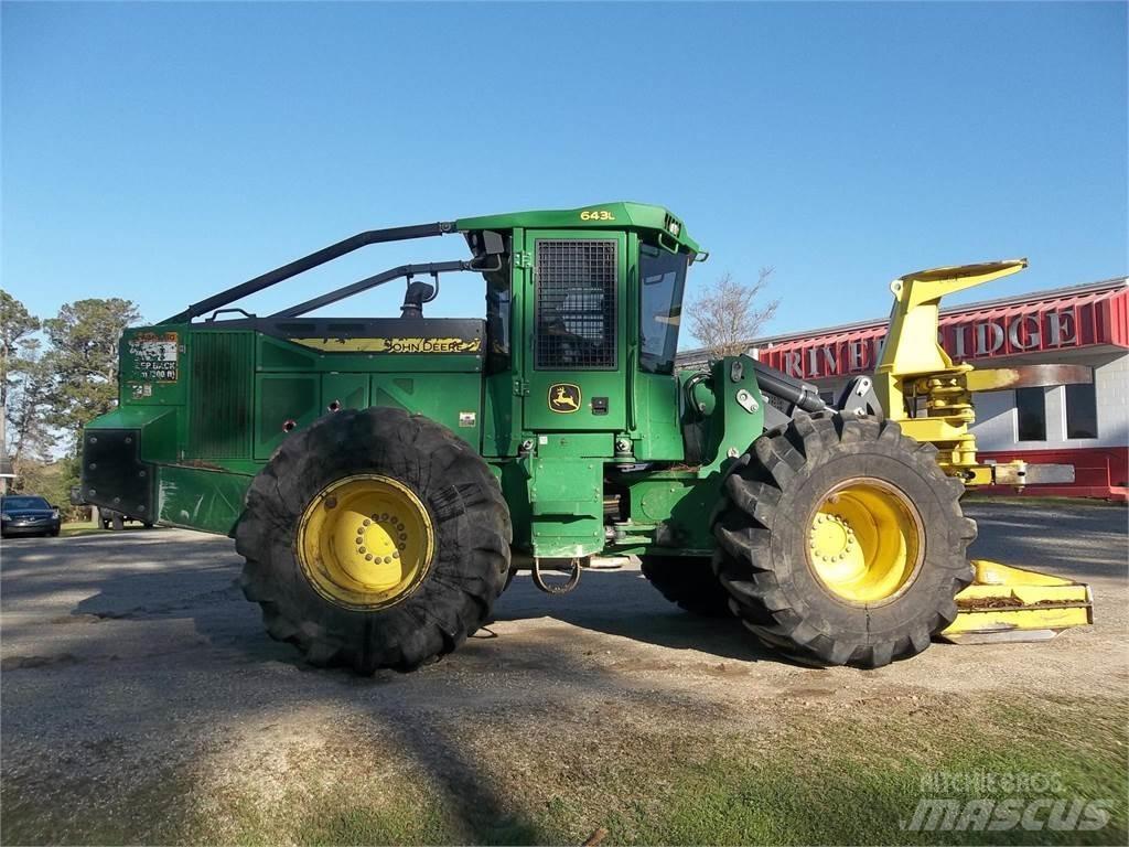 John Deere 643L Langetustraktorid