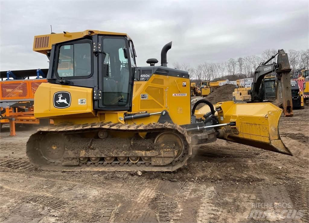 John Deere 650K LGP Buldooserid