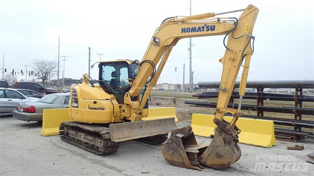 Komatsu PC88MR-10 Roomikekskavaatorid
