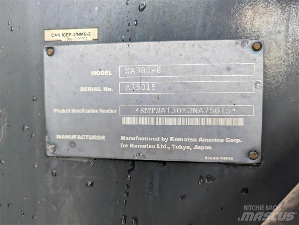 Komatsu WA380-8 Rataslaadurid