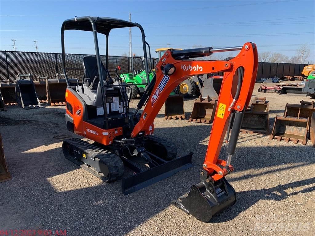 Kubota KX018-4 Miniekskavaatorid < 7 t