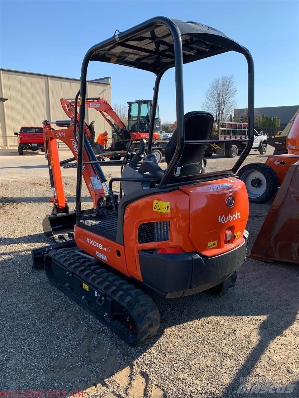 Kubota KX018-4 Miniekskavaatorid < 7 t