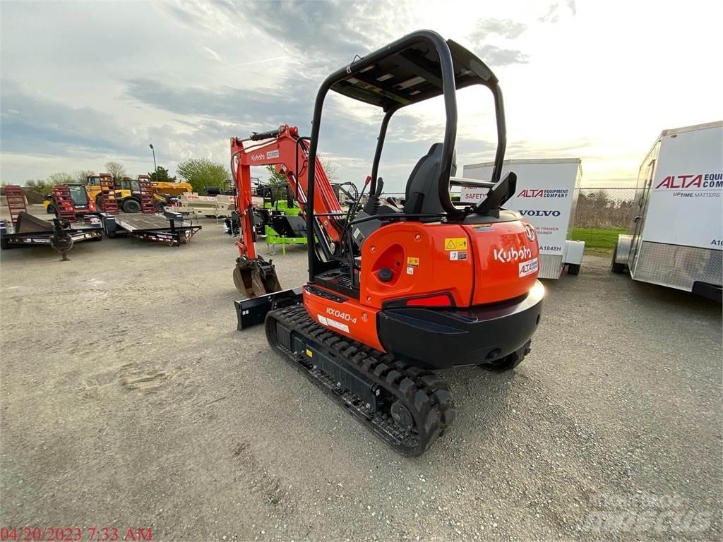 Kubota KX040-4 Miniekskavaatorid < 7 t