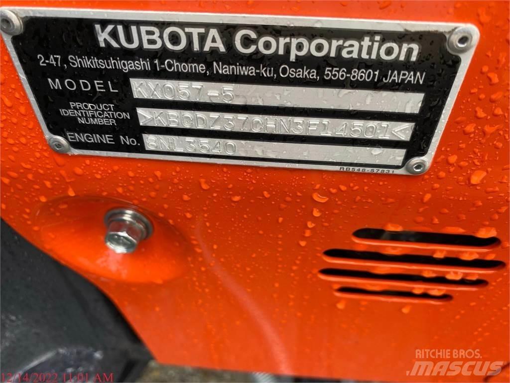 Kubota KX057-5 Roomikekskavaatorid