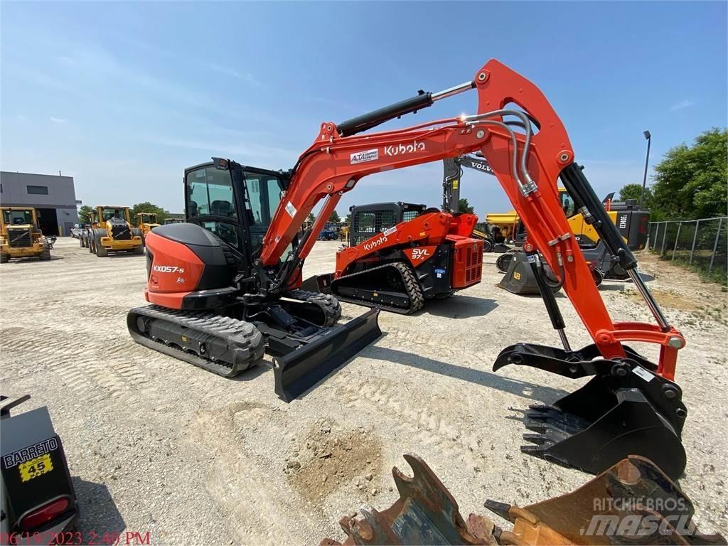 Kubota KX057-5 Roomikekskavaatorid