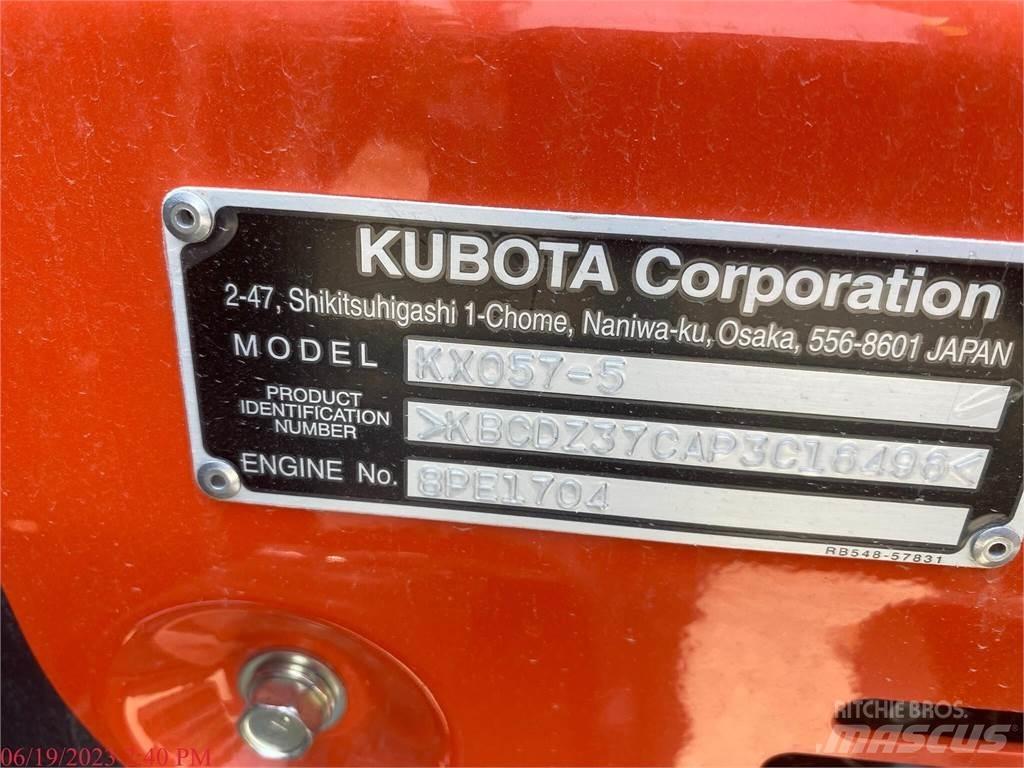 Kubota KX057-5 Roomikekskavaatorid
