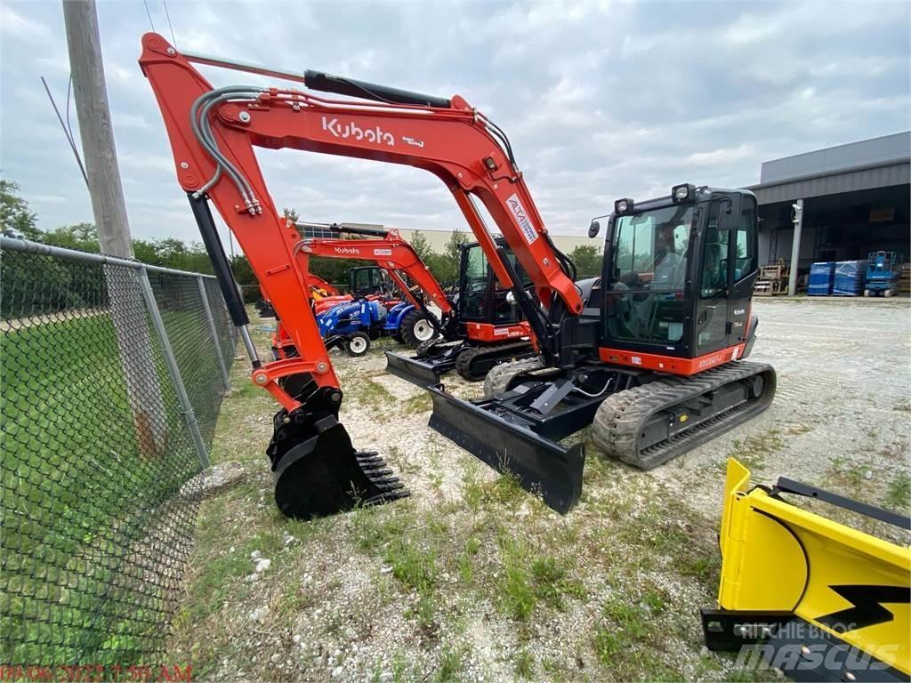 Kubota KX080-4 Roomikekskavaatorid