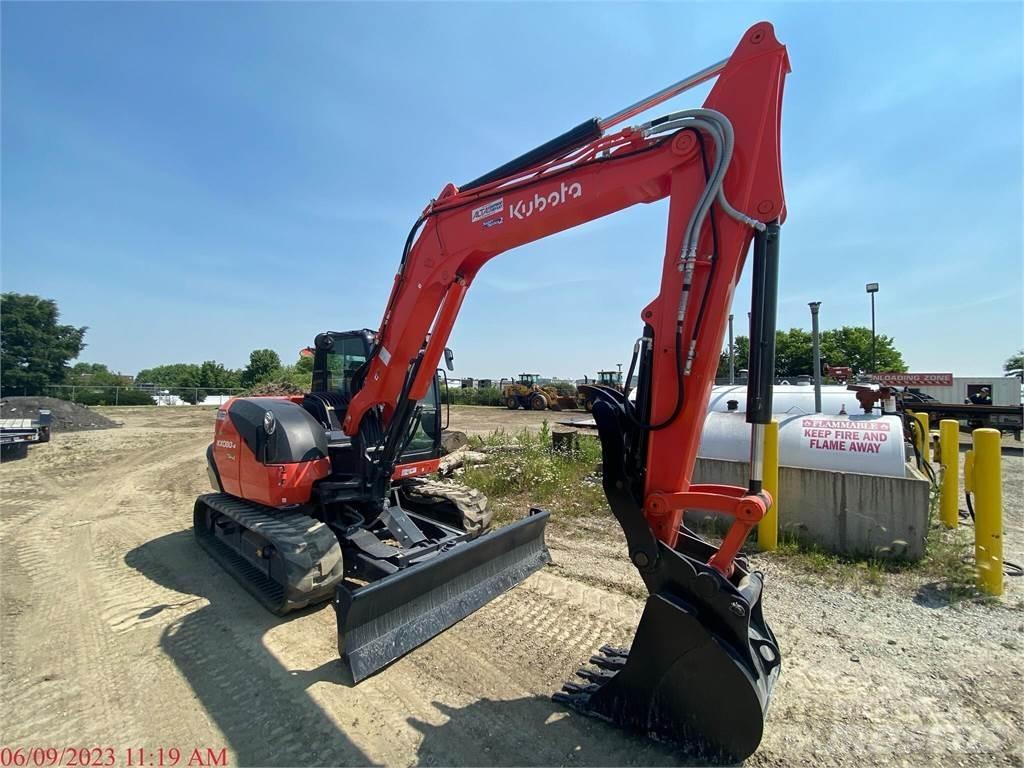 Kubota KX080-4 Roomikekskavaatorid