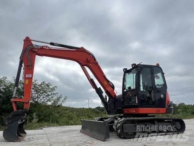 Kubota KX080-4A Roomikekskavaatorid