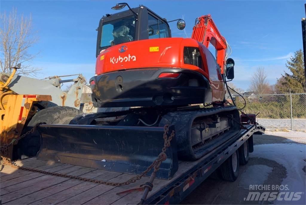 Kubota KX080-4S2 Metsamultšerid