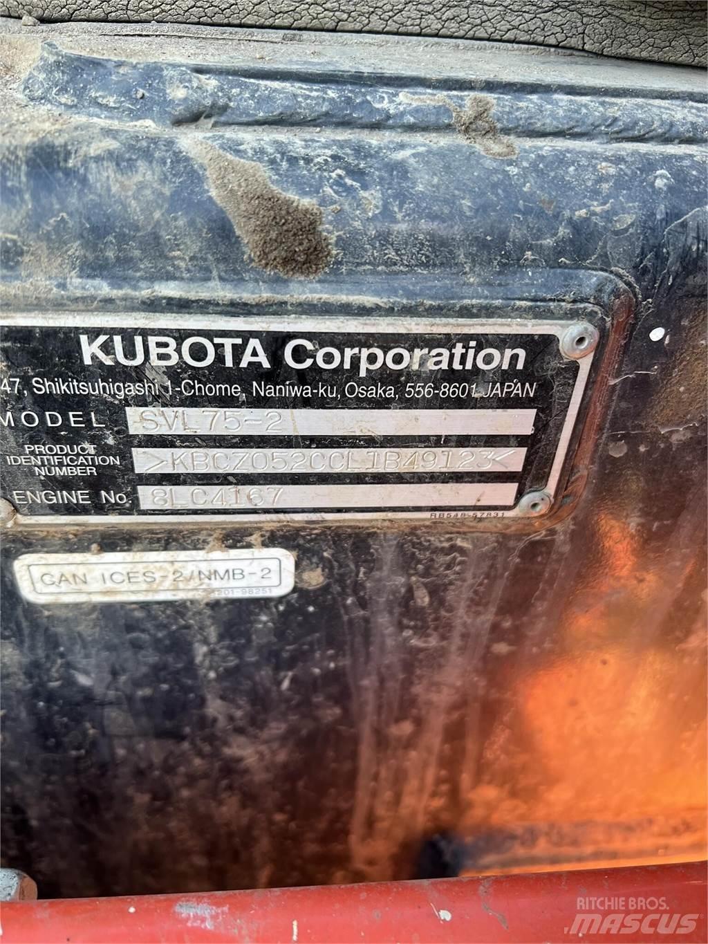 Kubota SVL75-2 Kompaktlaadurid