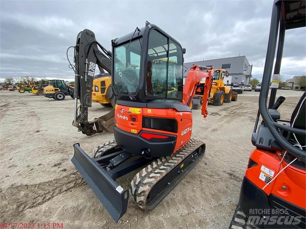 Kubota U27-4 Miniekskavaatorid < 7 t