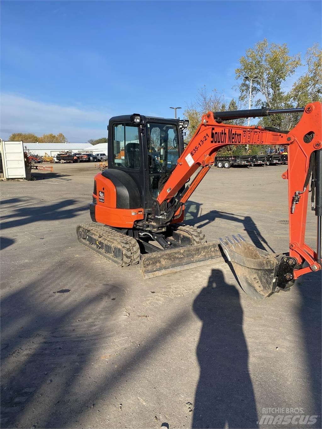 Kubota U35-4 Miniekskavaatorid < 7 t