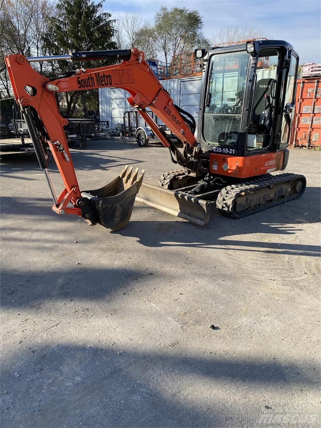 Kubota U35-4 Miniekskavaatorid < 7 t