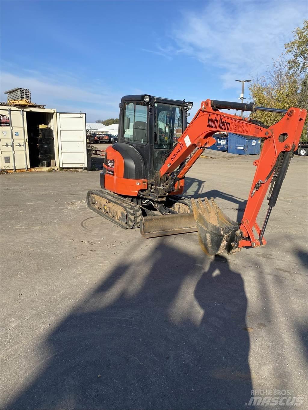 Kubota U35-4 Miniekskavaatorid < 7 t