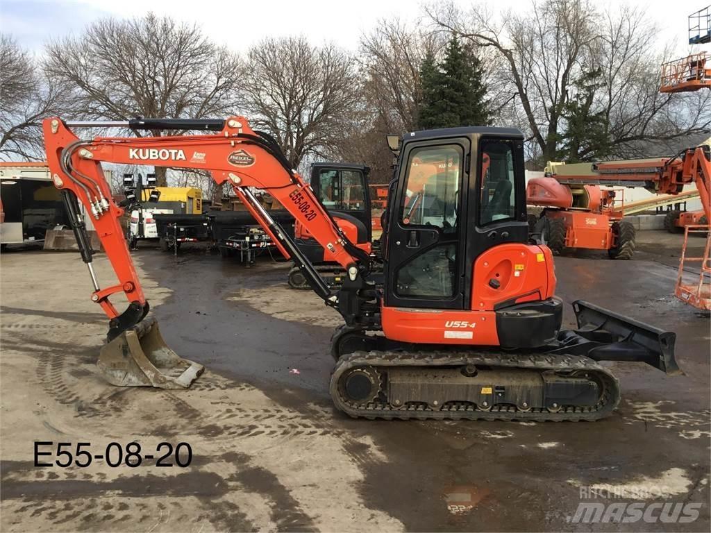 Kubota U55-4 Miniekskavaatorid < 7 t
