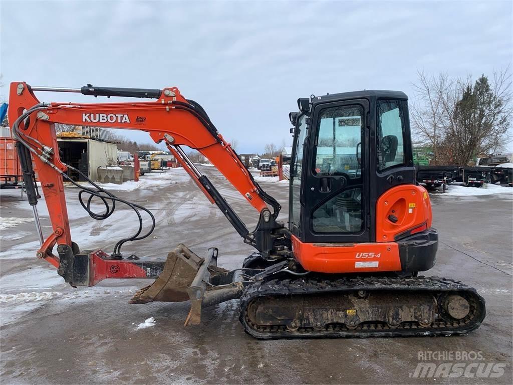 Kubota U55-4 Miniekskavaatorid < 7 t