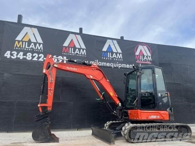 Kubota U56-5 Miniekskavaatorid < 7 t
