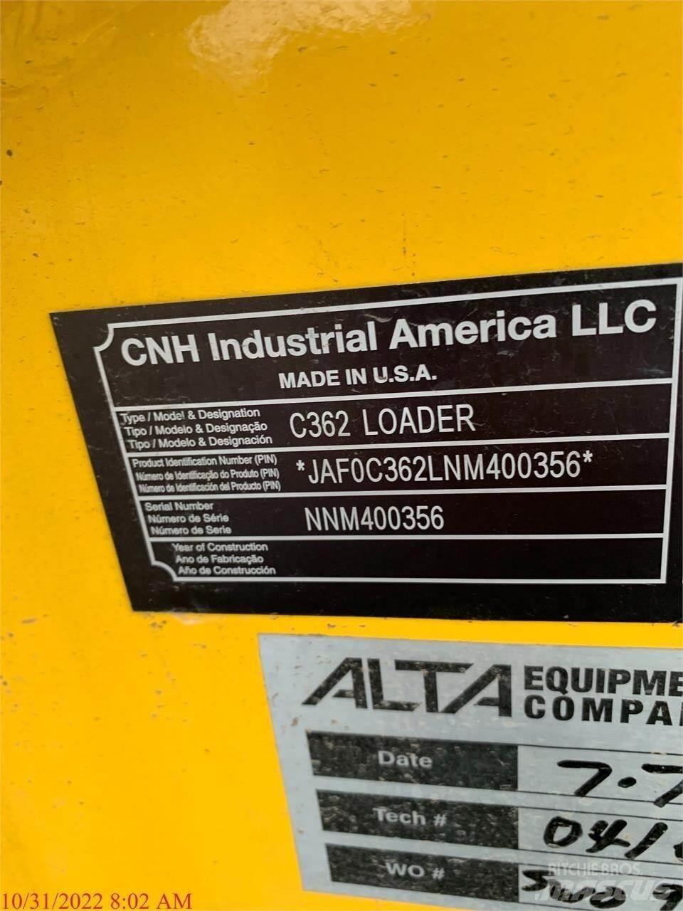New Holland C362 Kompaktlaadurid