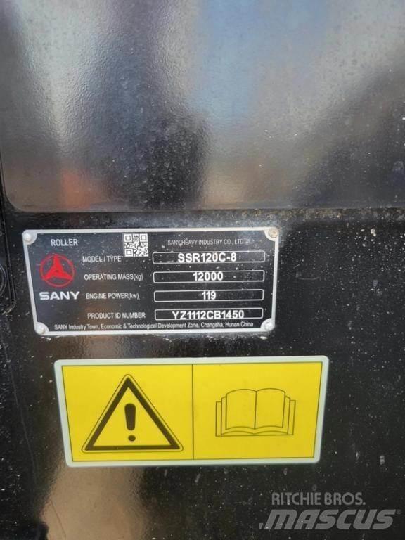 Sany SSR120C-8 Tandemrullid