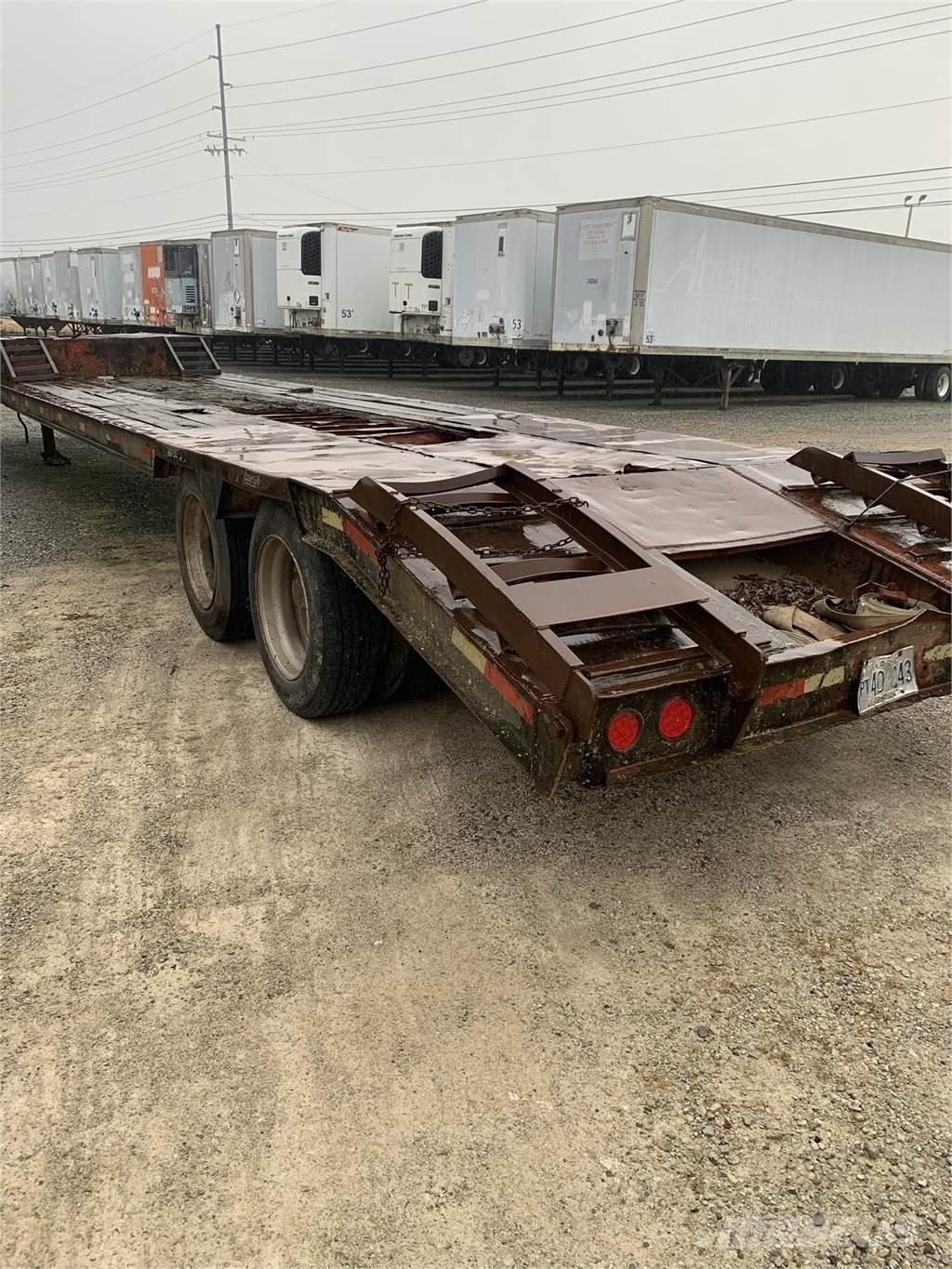  SHOP BUILT Raskeveo poolhaagised