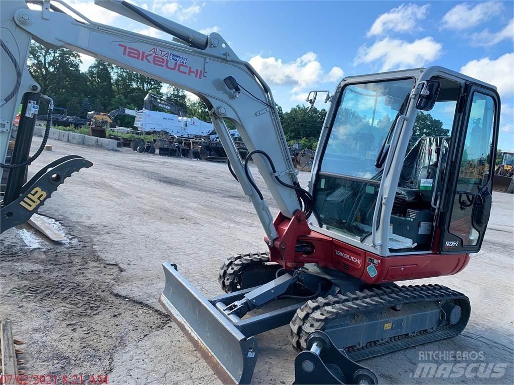 Takeuchi TB235-2 Miniekskavaatorid < 7 t