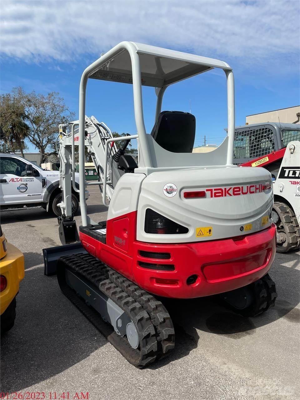Takeuchi TB235-2 Miniekskavaatorid < 7 t