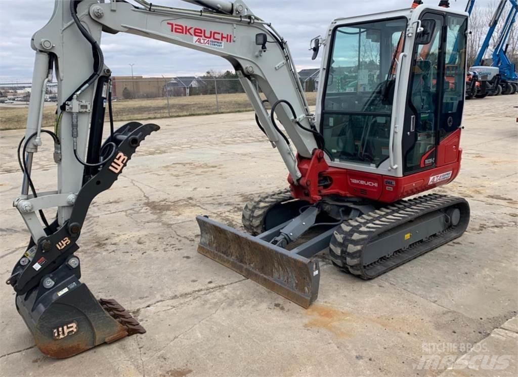 Takeuchi TB235-2 Miniekskavaatorid < 7 t