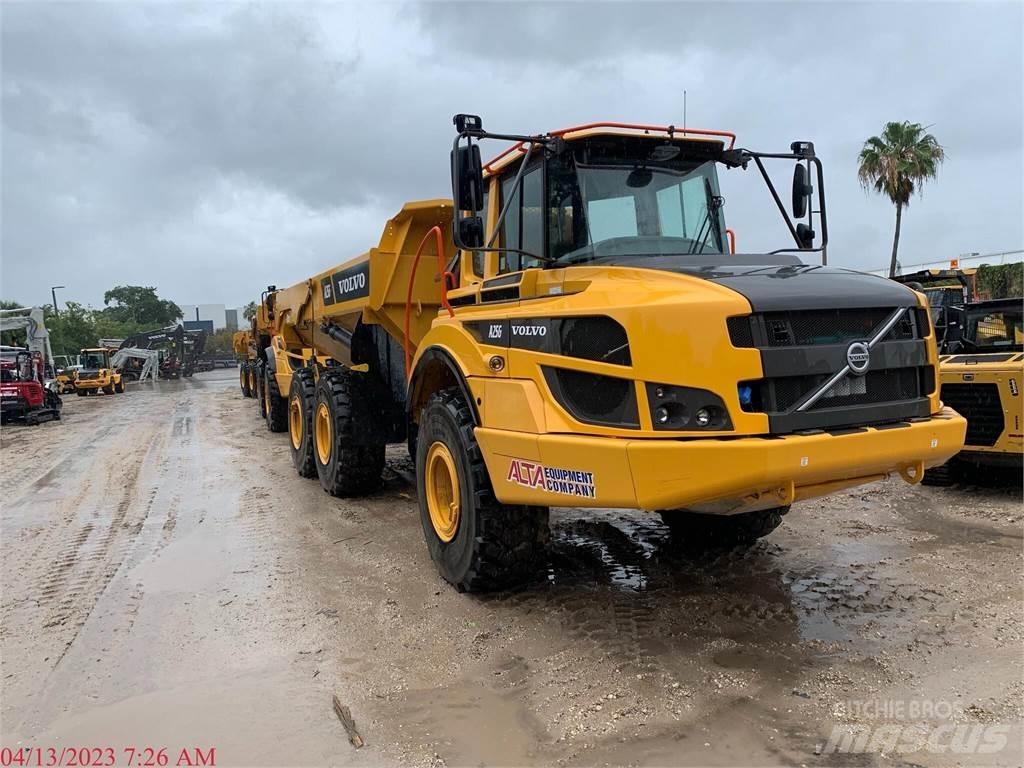 Volvo A25G Liigendraamiga pinnaseveokid