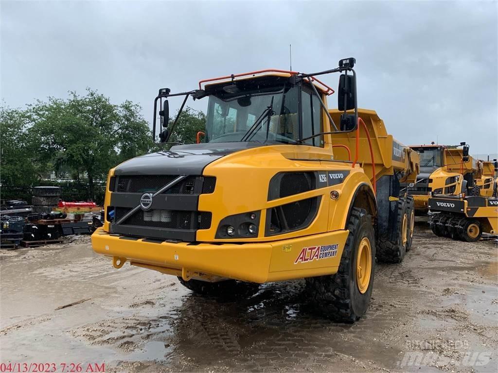Volvo A25G Liigendraamiga pinnaseveokid