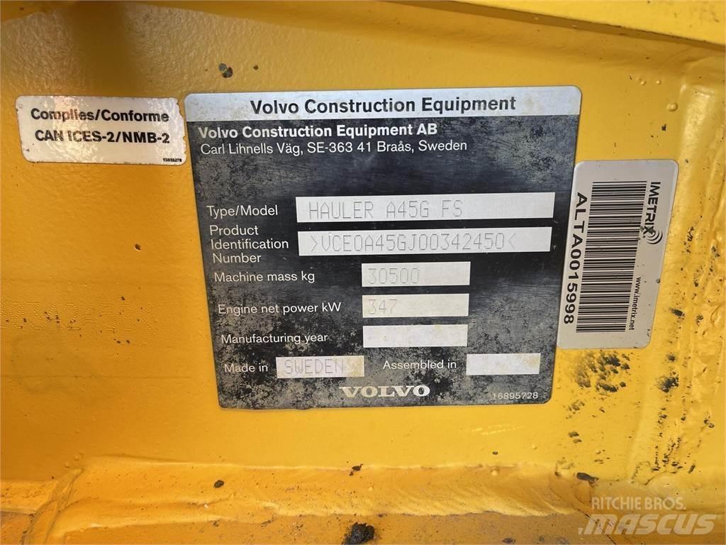 Volvo A45G FS Liigendraamiga pinnaseveokid