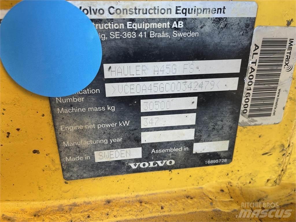 Volvo A45G FS Liigendraamiga pinnaseveokid