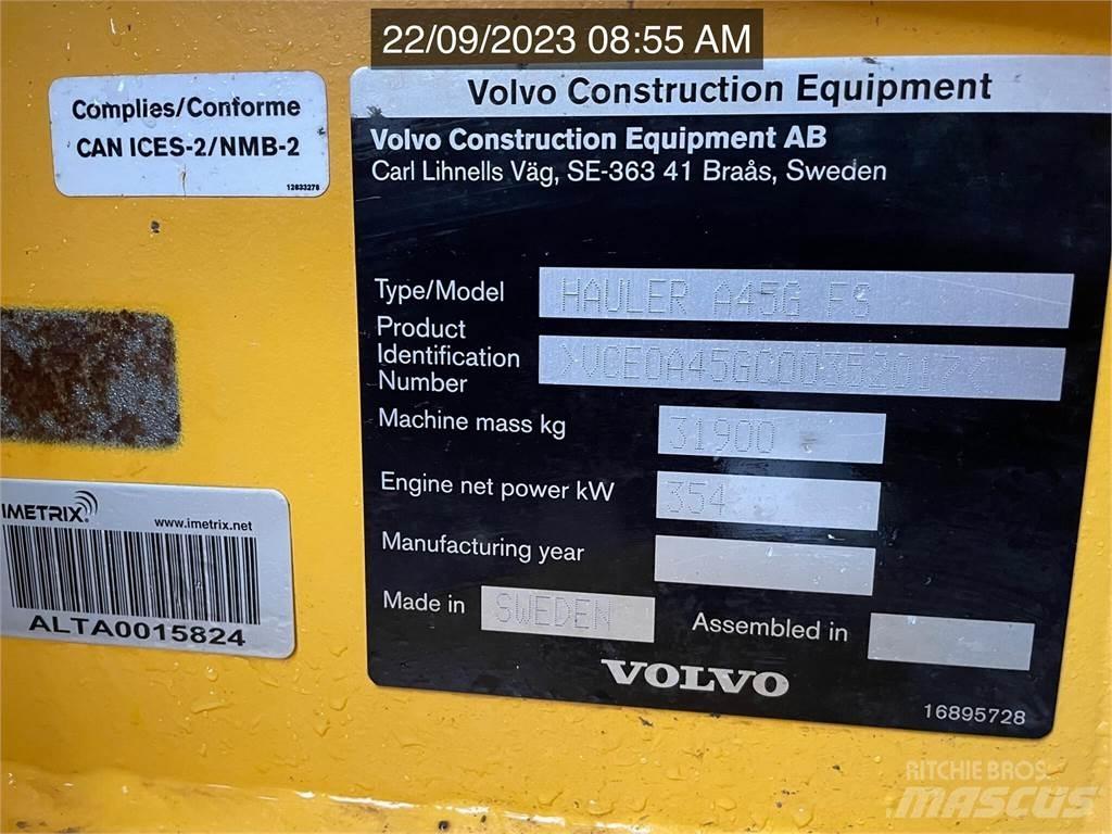 Volvo A45G FS Liigendraamiga pinnaseveokid