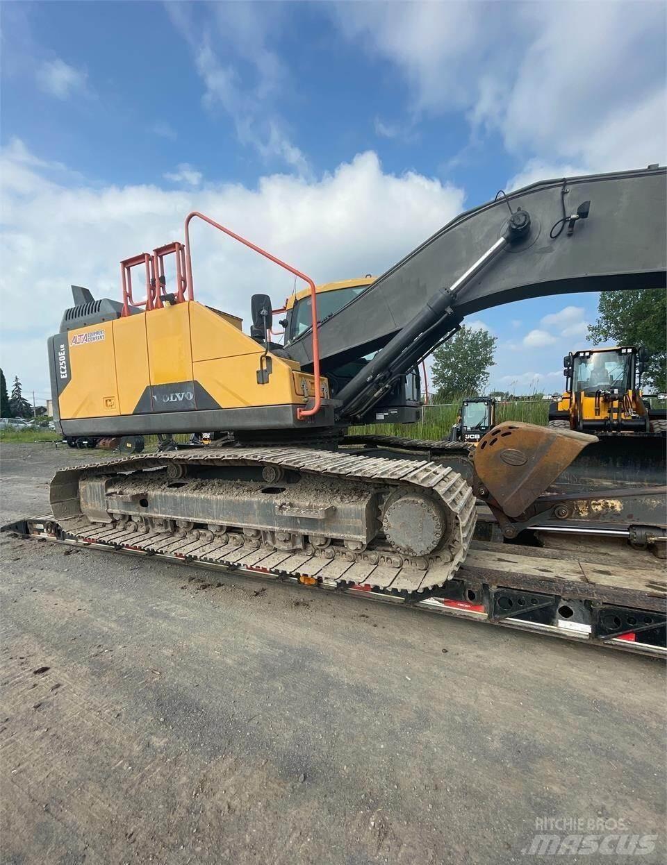 Volvo EC250E LR Roomikekskavaatorid
