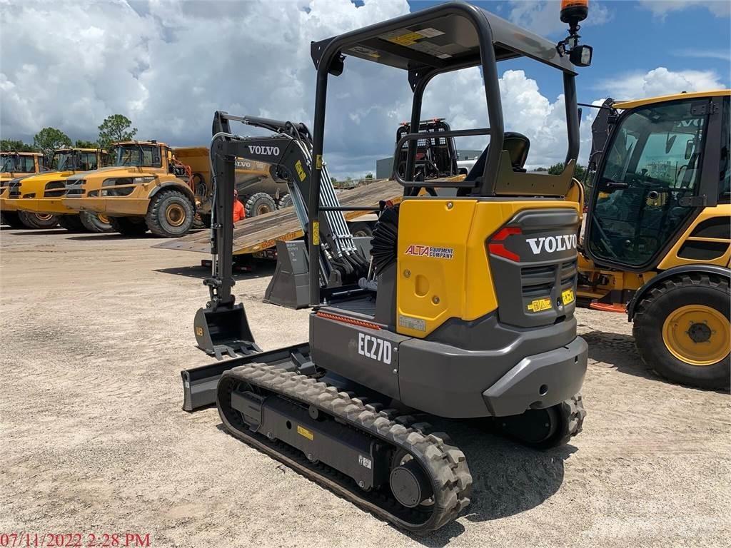 Volvo EC27D Miniekskavaatorid < 7 t
