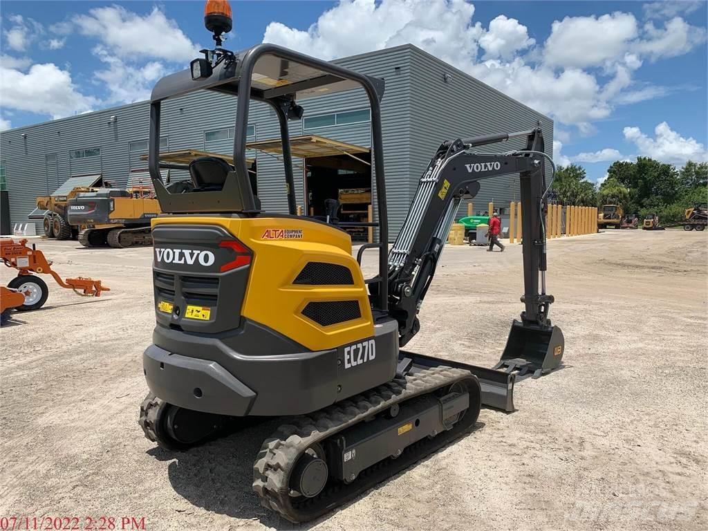 Volvo EC27D Miniekskavaatorid < 7 t