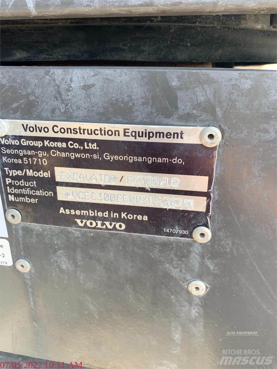 Volvo EC300E LR Roomikekskavaatorid