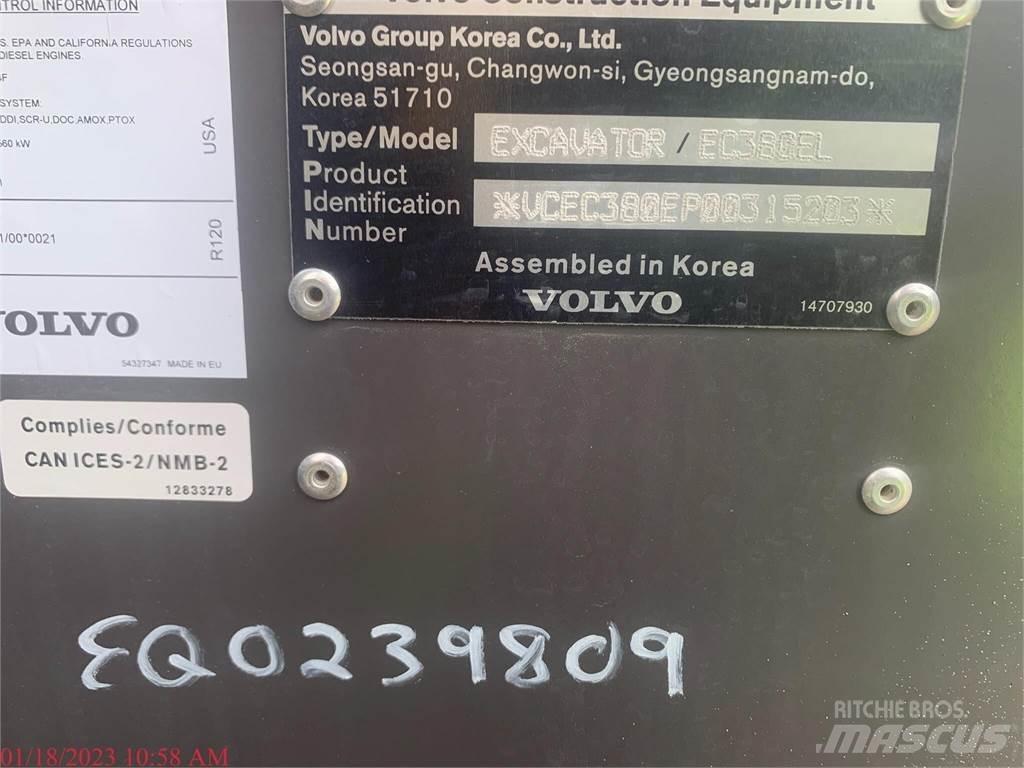 Volvo EC380EL Roomikekskavaatorid