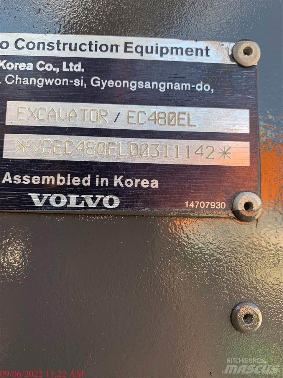Volvo EC480EL Roomikekskavaatorid