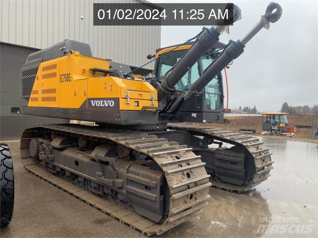 Volvo EC750EL Roomikekskavaatorid