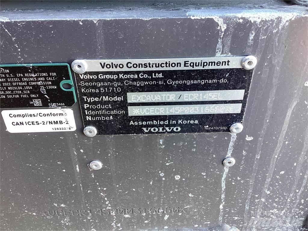 Volvo ECR145EL Roomikekskavaatorid
