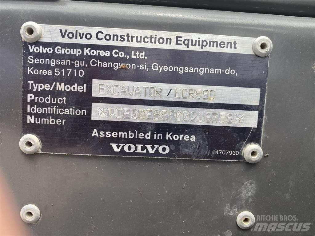 Volvo ECR88D Roomikekskavaatorid