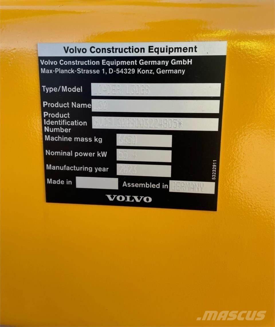 Volvo L30GS Rataslaadurid