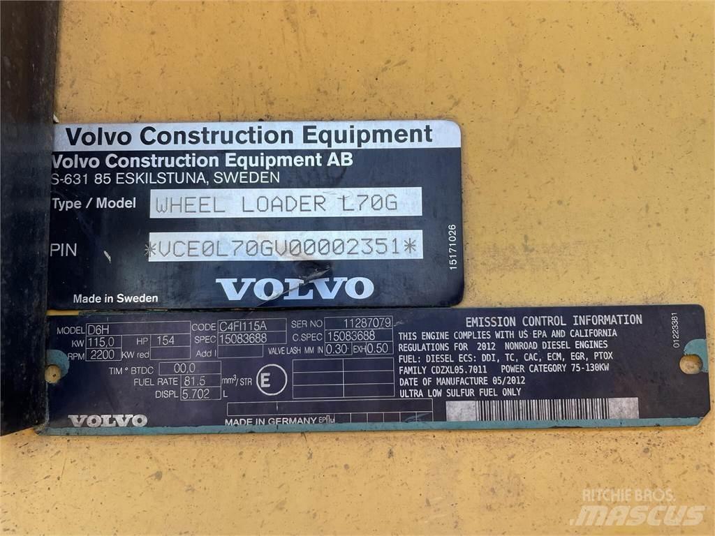Volvo L70G Rataslaadurid