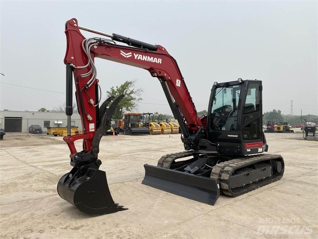Yanmar SV100-2A Roomikekskavaatorid